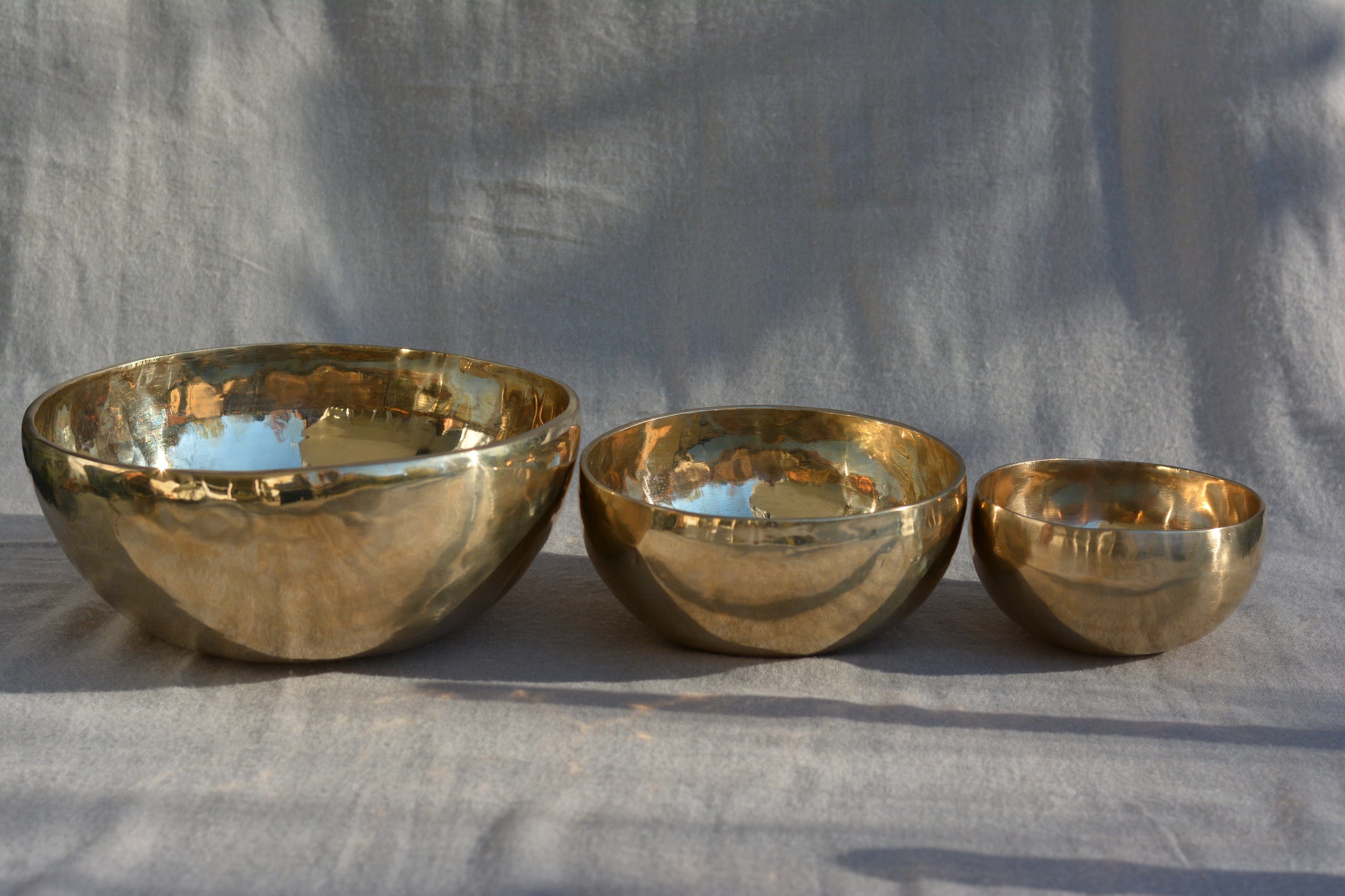 Element Wasser I Klangschalen-Set 3-teilig