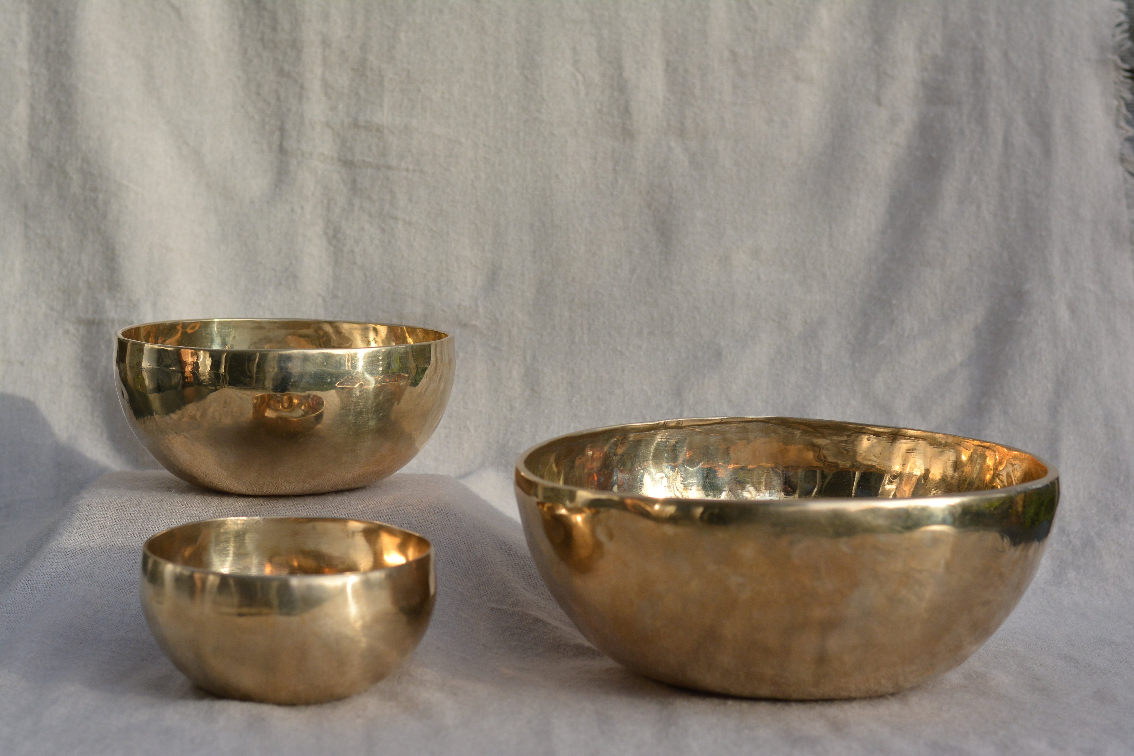 Element Wasser I Klangschalen-Set 3-teilig