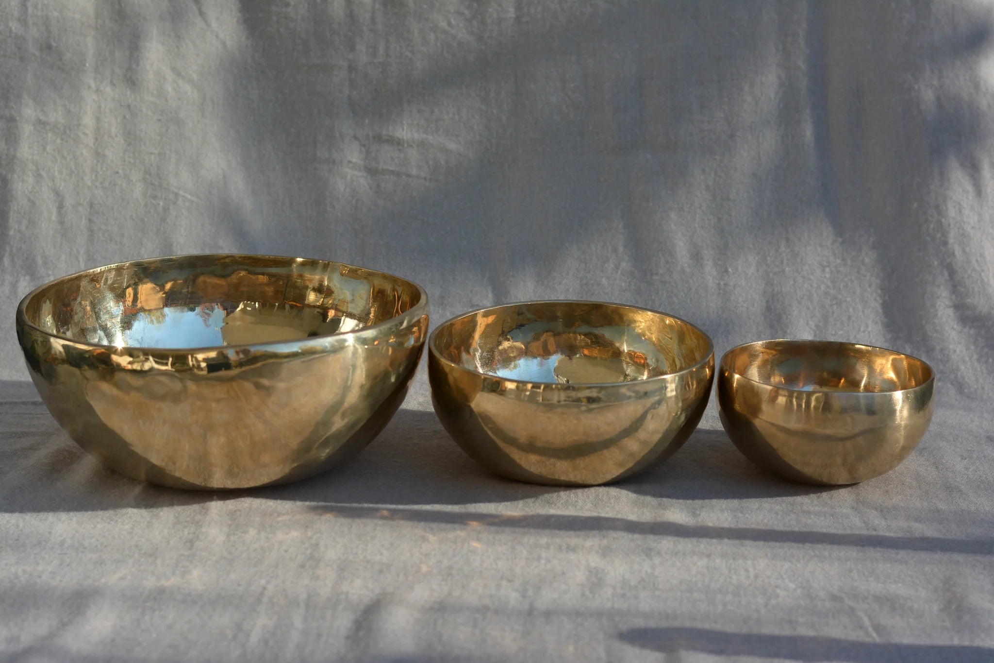 Dreier Klangschalen-Set Element Luft