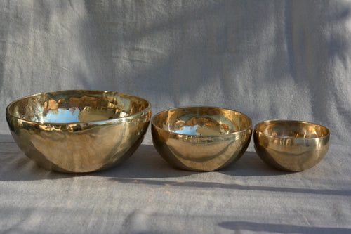 Dreier Klangschalen-Set Element Luft